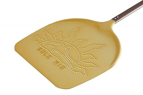 Pelle Soleil M cm. 36 perforé, alliage d'aluminium - h. 190 cm.