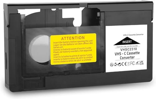 Adaptador de cintas de vídeo VHS-C motorizado para JVC C-P7U CP6BKU C-P6U, Panasonic PV-P1, RCA VCA115, Modelo: , Tienda de accesorios y electrodomésticos