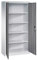 Sport-Tec Universalschrank mit Türen Metallschrank Aufbewahrungsschrank 195x93x40 cm