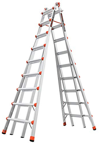 Little Giant Skyscraper 17 ft Adjustable Extension Stepladder, 10110