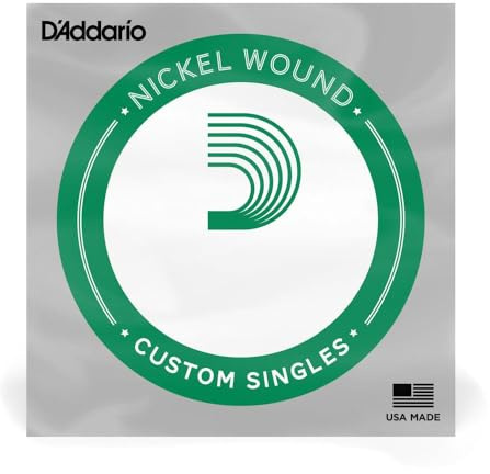 D'Addario XLB090 .090 Long Scale Nickel Wound Single String for Bass Guitar