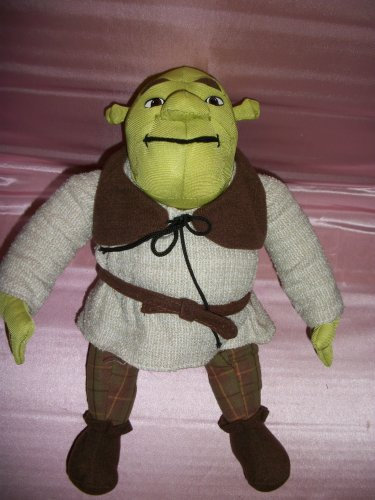 Gosh Shrek Plüschtier, 30,5 cm hoch, Oger, Grün, Baumwolle, Figur