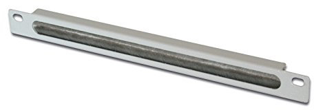DIGITUS Professional DN-10 ORG-1/2U 10 Zoll Kabelzufhrung, 0,5 HE, lichtgrau RAL 7035
