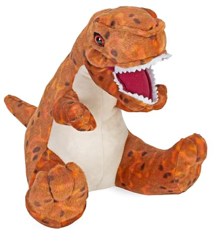 WILD REPUBLIC Cuddlekins T-Rex, Stofftier, Baby-Geschenk für Mädchen und Jungen, Kinder Plüschtier, Kuscheltier Für Babys, Spielzeug aus Recyclingmaterial, 30 cm, 12