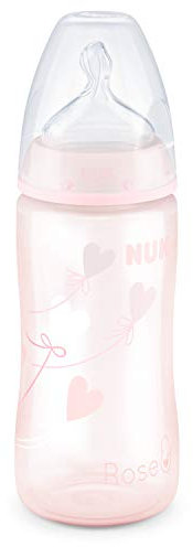 Nuk First Choice - 710407 - Biberon - Ttine T1 M - Rosa - 300 ml