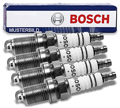 4x Zündkerze Original BOSCH Super FGR8KQE0