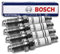 4x Zündkerze Original BOSCH Super FGR8KQE0