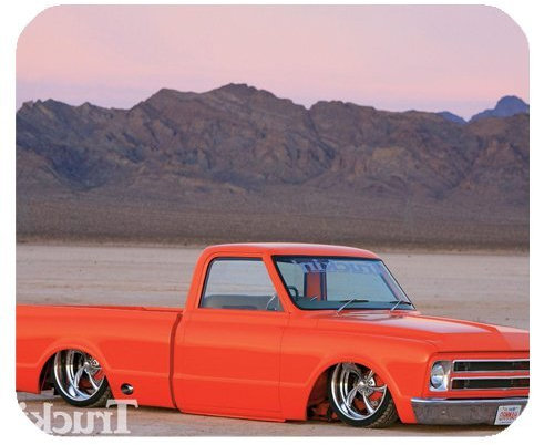 1967 Chevy Pickup Truck Mousepad Personalized Custom Mouse Pad Oblong Shaped In 9.84X7.87 Gaming Mouse Pad/Mat