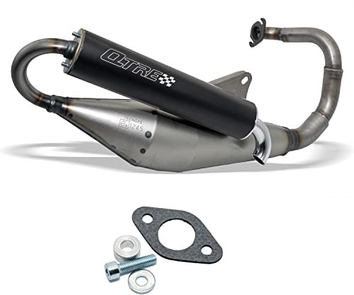Auspuff Tecnigas Q-TRE für - mit ABE Peugeot, Buxy, Elyseo, Elystar, Looxor, Speedake, New Vivavity, Vivacity, Speedfight 1, 2, Squab, Splinter, TKR, Trekker, Zenith 50