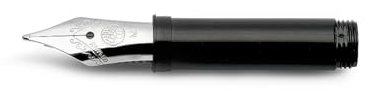 Kaweco Stahlfeder mit 060 Gewinde Blank für Füllhalter der SPORT, DIA2, LILIPUT, ORIGINAL, SPECIAL & STUDENT Serien I Füllfederhalter-Ersatzfeder aus Edelstahl I Federstärke BB (Extra Breit)