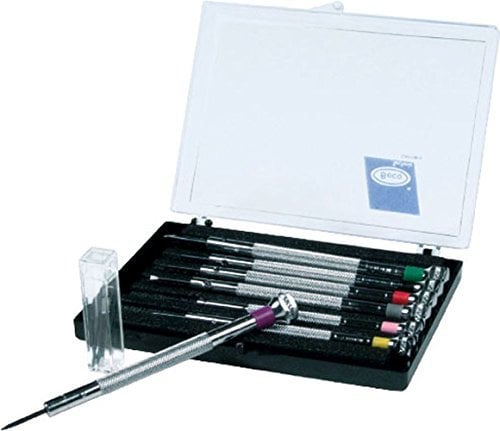 Set of 7 Watchmaker Screwdrivers from Beco