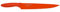 KAI Pure Komachi 2 cuchillo para jamón 23 cm longitud de la hoja - acero al carbono inoxidable 53 HRC - revestimiento antiadherente con mango de polipropileno color calabaza cuchillo de carne japonés