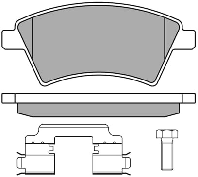 Meyle 025 243 9116/W Brake Pad Set, disc brake