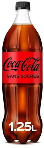 COCA-COLA ZERO - Zero 1.25L - Lot De 4