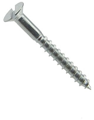 Senk-Holzschraube mit Schlitz DIN 97 Edelstahl A2 3 x 25-200 Stück
