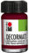 Marabu 14010039034 - Decormatt Acryl Bordeaux 034, 15 ml, samtmatte Acrylfarbe auf Wasserbasis, cremig und farbintensiv, speichelfest, wetterfest, zum freien Malen und Schablonieren
