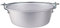 Pentole Agnelli Family Cooking Alluminio Paiolo con Manico ad Arco, Argento, 32 cm