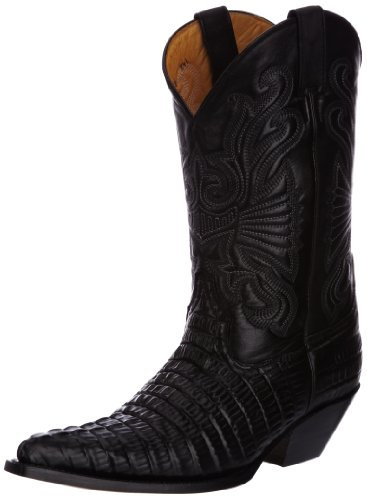 Grinders Men's Carolina Cowboy Boots, Black (Black), 8 UK