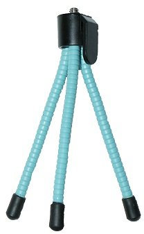 Tripod for Kodak Zi6 / Zx1 / Zi8 / Zx3 Pocket Video Cameras - Colour : Blue - Flexible Mini Tripod - AAA Products