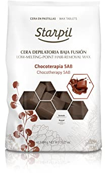 Streifenlose Schokoladen-Hartwachs-Starpil-Tabletten, 1kg