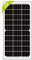Newpowa Panneau solaire monocristallin 10 W (watts) 12 V (volts) haute efficacité pour bateau, camping-car, clôtures