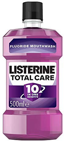 Listerine Total Care 10 in 1 Mouthwash, 500ml