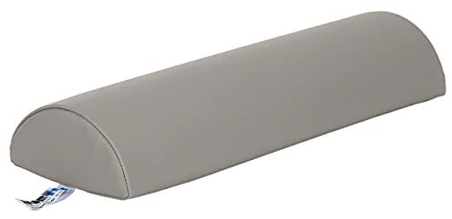 Sport-Tec Halbrolle Lagerungsrolle Lagerungskissen mit Kunstlederbezug 50x15x7,5 cm