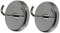 Duratool D02131 Ganci magnetici in metallo 1 (25 mm), confezione da 2