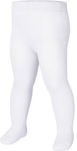 Playshoes Strumpfhose Unisex Kinder Strumpfhose, weiß, 122/128