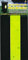 WHL Pack of 2 Hi Vis Wheelie Bin House Numbers Yellow Number 1