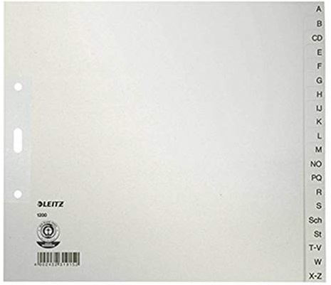 Papierregister A-Z A4 20BL gr