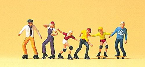 Preiser H0 10074 Rollerskate und Skateboard