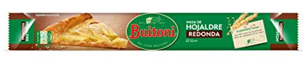 Buitoni Masa de Hojaldre refrigerada - Masa para repostería redonda - 230 g