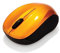 Verbatim GO NANO-Computermaus, kabellose Maus mit 3 Tasten, Funkmaus für Laptop, Notebook, PC und MAC mit 2,4 GHz-Funktechnologie und 1600 dpi, Verbindung via Nano-Receiver, Orange