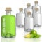 Geniess-Bar! 18 Glasflaschen 500 ml leer zum selbst Befüllen mit Korken Apothekerflasche Essig Öl Flasche
