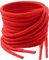 Lacestar Round Boots Shoelace, 4mm Diameter Outdoor Work & Hiking Boots Shoe Laces, Premium Round Shoelaces for Trainers Shoes (Red 150cm)