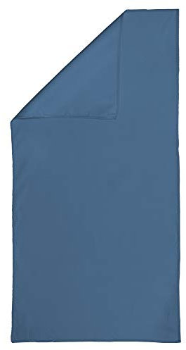 Dream Art 3450 Sporthandtuch und Reisehandtuch (Mikrofaser), schnelltrocknend, platzsparend inkl. atmungsaktiver Netztasche, für Strand, Sport, Wandern und vieles mehr, 40 x 80 cm, blau