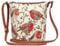 Signare Tapisserie Kleine Tasche Damen, Handtasche Damen Klein, Reisepass Tasche, Mini Handtasche (Rotkehlchen)