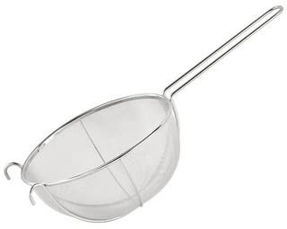 APS 88639 Passiersieb, Sieb, Ø 33,5 cm, Länge 62,5 cm, Edelstahl, feines Siebgewebe (ca. 6 Löcher pro 1 cm²)