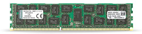 Kingston KVR13LR9D4/16 Memoria RAM da 16 GB, 1333 MHz, DDR3L, ECC Reg CL9 DIMM, 1.35 V, 240-pin
