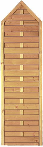 Lamellenzaun Essen B60 x H210/180 cm.