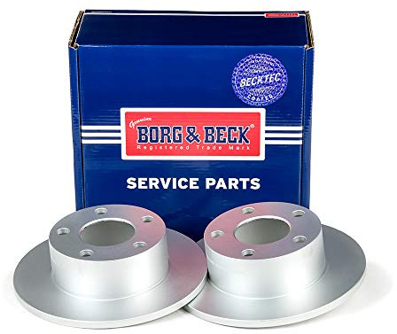 Borg & Beck BBD4949 Brake Disc Pair To Fit Audi 100 A6 VW passat 96-