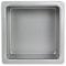 PME SQR074 Teglia Professionale, Alluminio, Argento, 18 x 18 cm