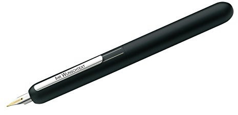 Lamy Füllhalter dialog 3 black Modell 074, Feder F, inkl. Laser-Gravur