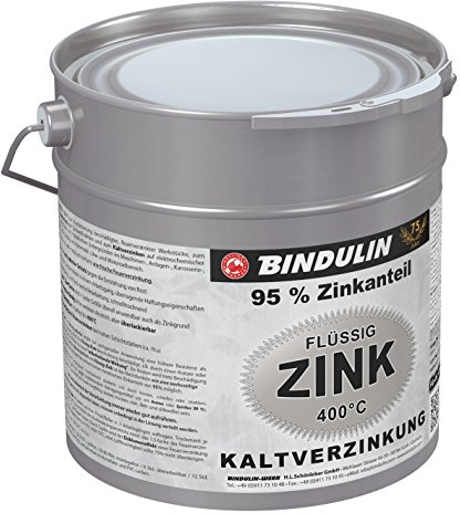 Flüssig-Zink 2,5 Liter Eimer Farbe: silber