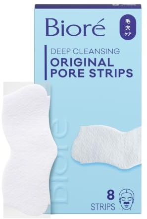 Biore Deep Cleansing Pore Strips for Nose, 8 Count