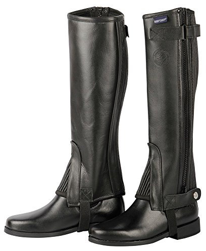 Harry's Horse Minichaps Soft Leather zwart, Größe:XL
