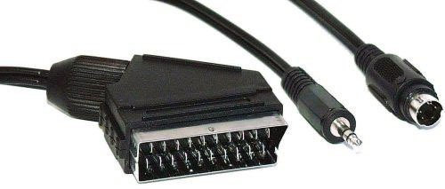 10m Kabel Scart/S-Video+3,5mm Klinke 10 m