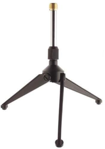 Desktop/Tisch-Mikrofonständer Tripod-Black einklappbar mit Voll-Metall-Standfuß
