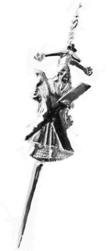 Tartanista - Broche de kilt décorative - motif traditionnel écossais/irlandais - Saint-André chromé - Env. 10 cm (4)